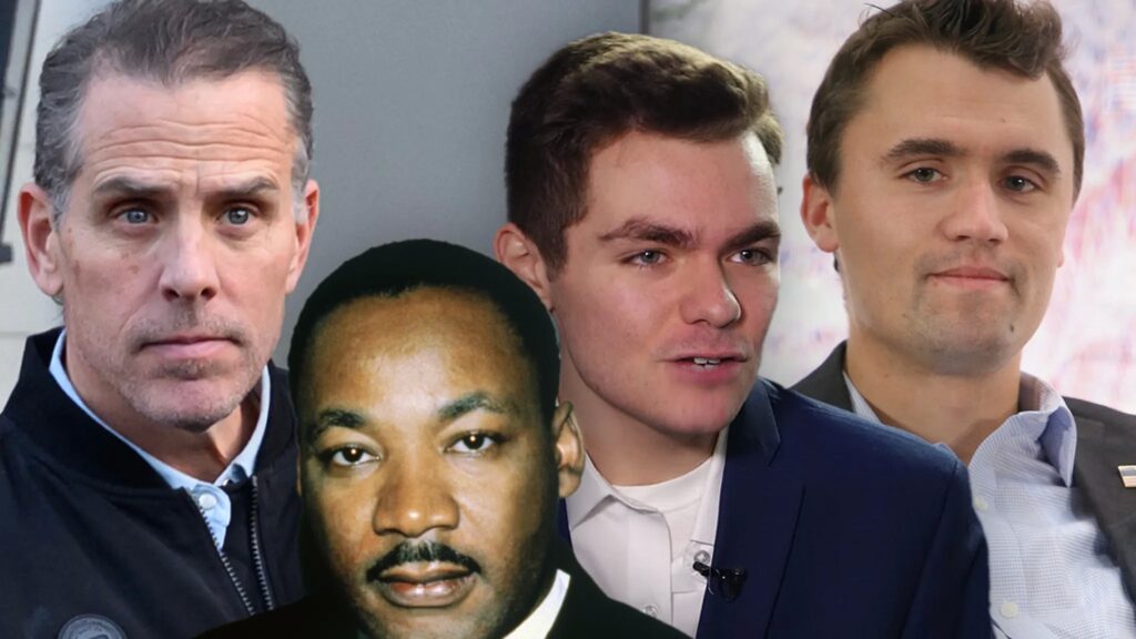 Nick Fuentes Compares MLK Assassination to Charlie Kirk’s in Debate with Hunter Biden
