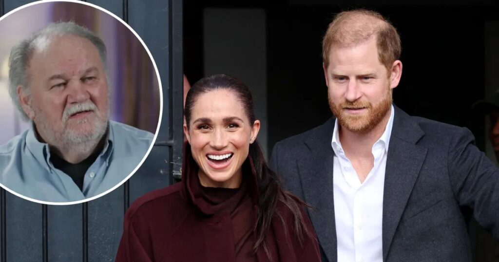 Meghan Markle, Harry Leave U.K. Amid Her Dad Thomas’ Scandal
