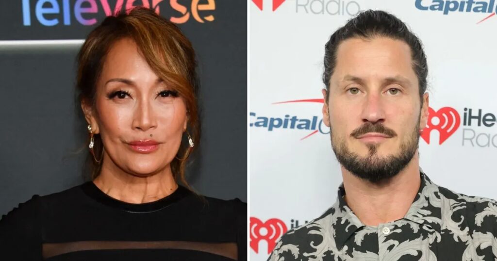 DWTS’ Carrie Ann Ibana and Val Hold Each Other After Drama
