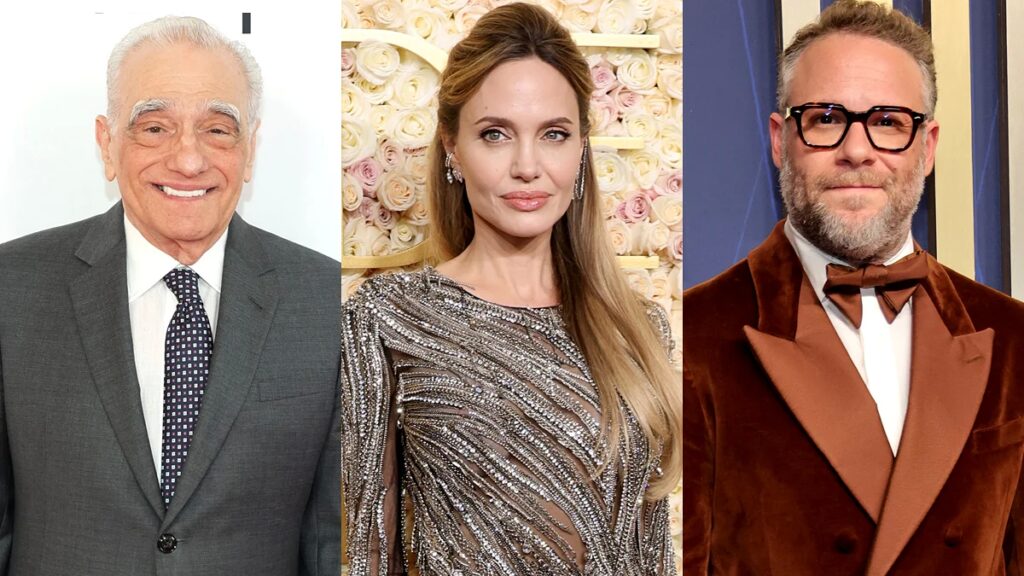 Martin Scorsese Reveals Angelina Jolie ‘Cleopatra’ Movie That Never Happened, Jokes Seth Rogen ‘Ruined’ It | Just Jared